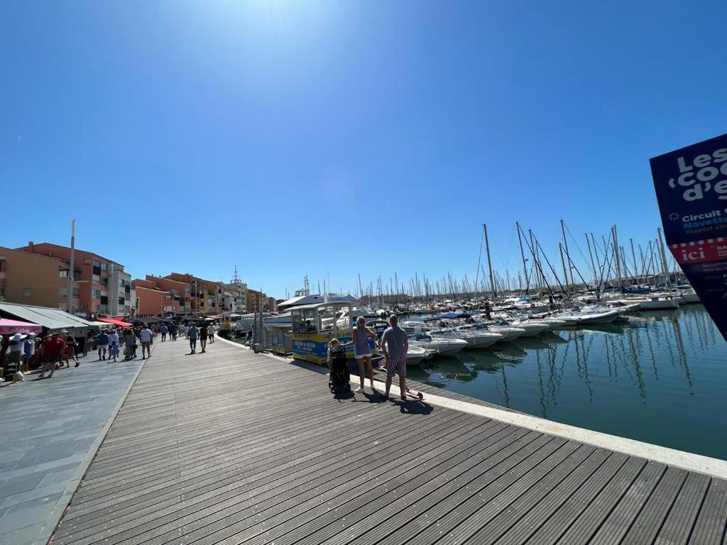 Super T2 Joli Balcon Centre Port Du Cap D'Agde Exterior foto